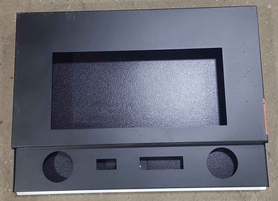 Square Cornered Entertainment Compartment with Cargo Door