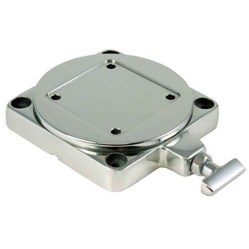 Stainless Steel Low Profile Swivel Base - Young Farts RV Parts