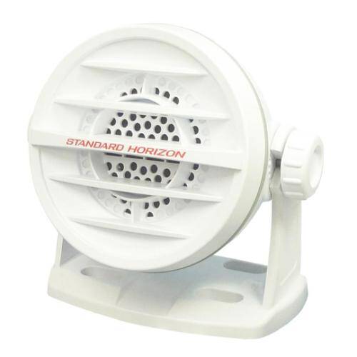 STANDARD HORIZON VHF External Radio Speaker - Fixed Mount; 10 Watt; White - MLS - 410SP - W - Young Farts RV Parts