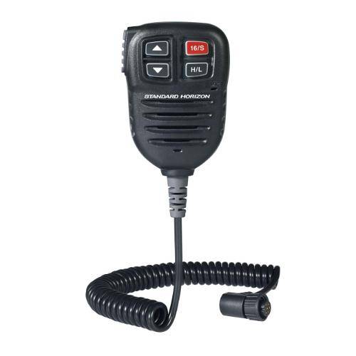 STANDARD HORIZON VHF Radio Microphone - Left Side Push To Talk; Black - SSM - 76H - Young Farts RV Parts