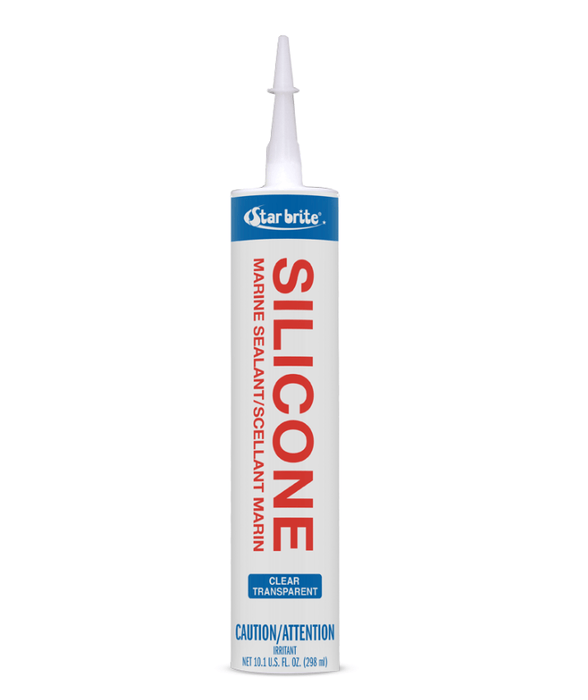 Star Brite 082122 Silicone Sealant 10.3 Oz Clear - Young Farts RV Parts
