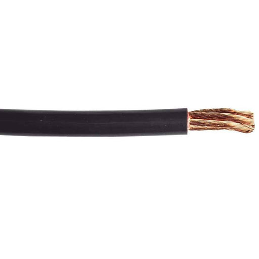 Starter Cable 4 Gauge Black - Young Farts RV Parts