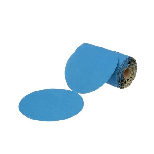 Stikit Sandpaper - 6" Diameter; 180 Grit; Blue; 5 Rolls Per Case - 36206 - Young Farts RV Parts