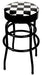 Stool Performance Tool W85023 Round Checkered Vinyl Seat, Swivel, 4 Steel Legs - Young Farts RV Parts