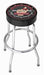 Stool Plasticolor 004753R01 Garage Stools, Round Black Vinyl Seat With The Busted Knuckle Garage/Hand With Wrench, Non-Swivel, 4 Steel Legs - Young Farts RV Parts