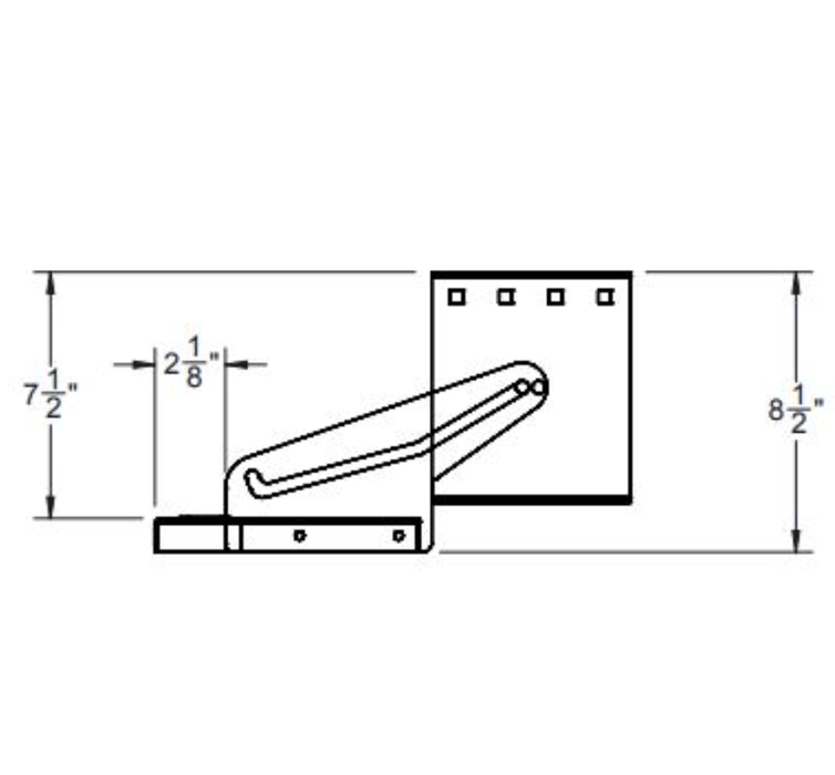 Stromberg Carlson SMFP - 1120 Single Manual Entry Step - Young Farts RV Parts