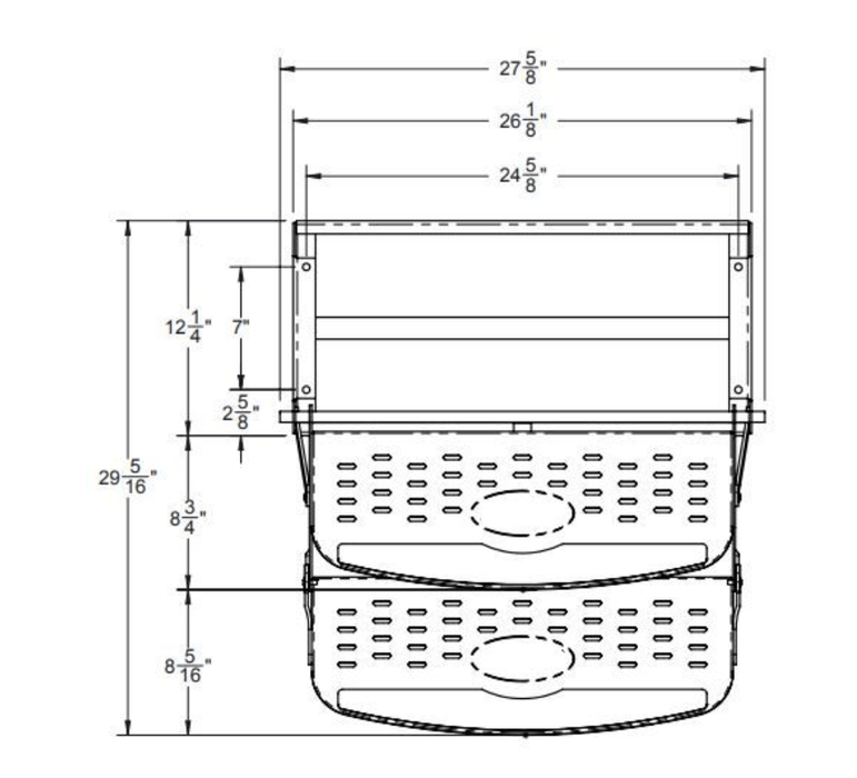 Stromberg Carlson SMFP - 2100 Double Manual Entry Step - Young Farts RV Parts