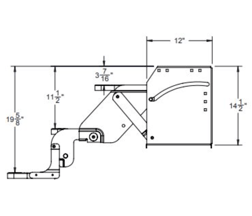 Stromberg Carlson SMFP - 3100 Triple Manual Entry Step - Young Farts RV Parts
