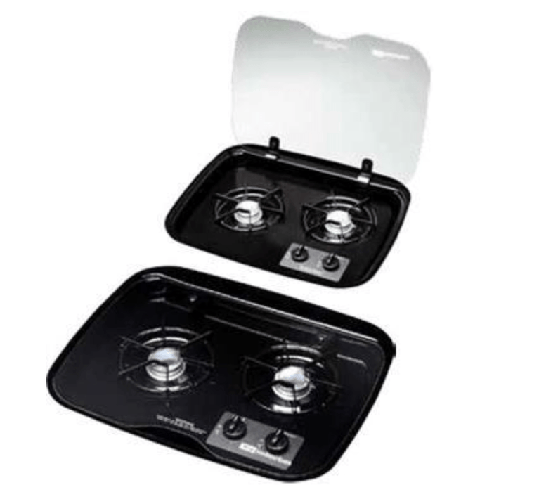 Invision/Suburban 3084A Stove Top Cover for SDN2 Cooktop - Flush Mount - Opaque Glass