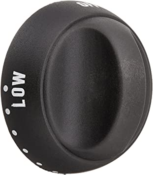 Suburban Mfg Top Burner Control Knob Black - 140230
