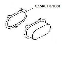 Suburban Mfg Water Heater Element Cover Gasket 070988 - Young Farts RV Parts