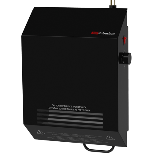 Suburban Space Heater For Indoor Use; 120 Volt AC Electric - 2691ABK - Young Farts RV Parts