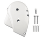 Summit End Cap Left Hand - White - Young Farts RV Parts