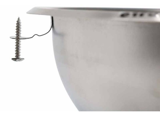 LaSalle Bristol 13TF0105 10" Round Stainless Steel Sink