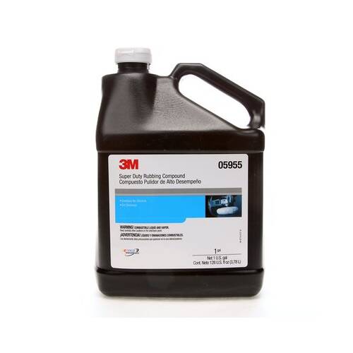 Super Duty Rubbing Compound Liquid - Tan; 1 Gallon Bottle; Single - 05955 - Young Farts RV Parts