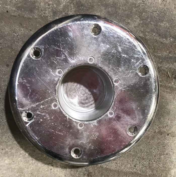 Recessed Table Leg Base 6 1/4" Diameter AP Products 013-1112 Pedestal Base, Round Flush Mount, x 2" Height, 6 Mounting Holes