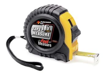 Tape Measure Performance Tool W5022 Fast Measure ®, Nylon Coated Steel - Young Farts RV Parts