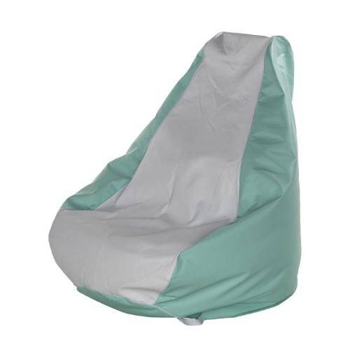 Taylor Made Boat Seat - Teardrop Bean Bag Chair; White/Seafoam - 81006 - Young Farts RV Parts