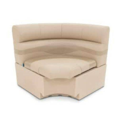 Taylor Made Boat Sofa - Platinum Series; Radius Corner - 433064 - Young Farts RV Parts