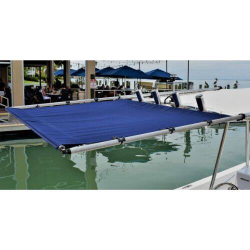 Taylor Made Boat T - Top Shade Extension - SureShade PTX; Gray - 2021026258 - Young Farts RV Parts