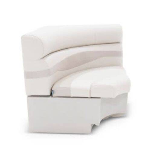 Taylor Made Platinum Series Boat Lounge Seat - Corner; Champagne - 433066 - Young Farts RV Parts