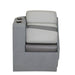 Taylor Made Platinum Series Boat Lounge Seat - Left Chaise; Charcoal - 803550 - Young Farts RV Parts