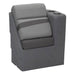 Taylor Made Platinum Series Boat Lounge Seat - Right Chaise; Charcoal - 803551 - Young Farts RV Parts