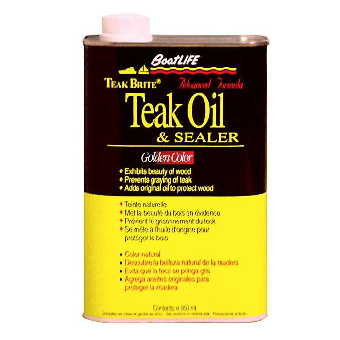 Teak Brite Advanced Formula Teak Oil - 32oz - Young Farts RV Parts