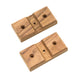 Teak Rod Storage Rack Mounting Brackets - Pair - Young Farts RV Parts