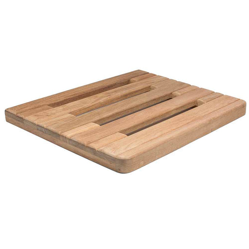 Teak Swim Platform - 18" - Young Farts RV Parts