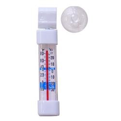 Thermometer Prime Products 12-3031 Use To Measure RV Refrigerator Temperature, Analog Display, Mounted, With Suction Cup, White Body With Clear Display, Plastic - Young Farts RV Parts