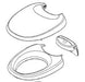 Thetford Toilet Seat for Aqua Magic Bravura White 36766 - Young Farts RV Parts