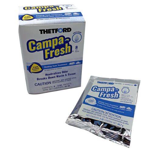 THETFORD Waste Holding Tank Treatment - Campa - Fresh; Treats 40 Gallon Holding Tank; 2 Ou - 96730 - Young Farts RV Parts