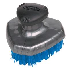 Tire Cleaning Brush Carrand 92014 Grip Tech ™; Blue Bristle; 5" Overall Length; Blue PVC Bristle