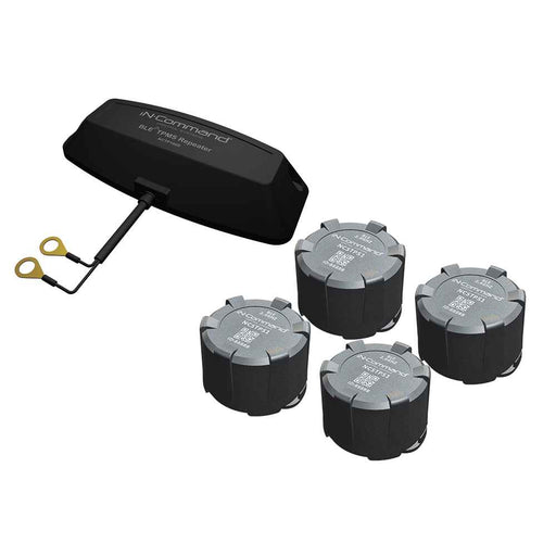 Tire Pressure Monitoring System - 4 Sensor & Repeater Package - Young Farts RV Parts