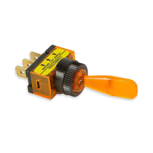 Toggle Switch 20A - Amber - Young Farts RV Parts