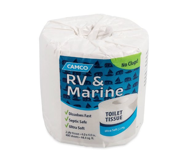 Camco 40280 TST™ 2-Ply Toilet Tissue, Single Roll