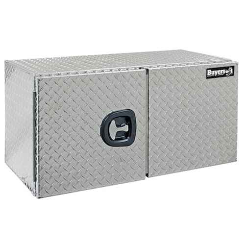 TOOLBOX,ALUMINUM BARN DR,24X24X48, - Young Farts RV Parts
