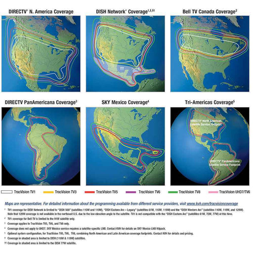 TracVision TV5 - DirecTV Latin America Configuration - Young Farts RV Parts