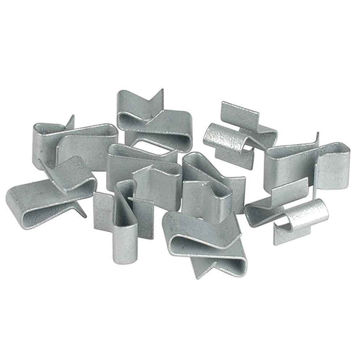 Trailer Frame Clips - Zinc - 3/8" Wide - 10 - Pack - Young Farts RV Parts