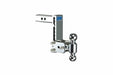 Trailer Hitch Ball Mount B&W Trailer Hitches TS10040C Tow & Stow Model 10, Class IV, Fits 2" Receiver, 10000 Pound Gross Trailer Weight/ 1000 Pound Tongue Weight, 7" Drop/ 7 - 1/2" Rise, Dual Ball - 2" And 2 - 5/16" - Young Farts RV Parts