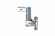 Trailer Hitch Ball Mount B&W Trailer Hitches TS20049C Tow & Stow Model 10, Class V, Fits 2 - 1/2" Receiver, 14500 Pound Gross Trailer Weight/ 1450 Pound Tongue Weight, 7" Drop/ 7 - 1/2" Rise, Tri Ball - 1 - 7/8" (Rated At 3500 Pounds)And 2" (Rated At 7500 Pounds) - Young Farts RV Parts