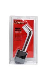 Trailer Hitch Pin Demco RV 9523066 Bent Pin, 5/8" Diameter, Use With Class III/ IV Receivers, Locking, With Dust Cap - Young Farts RV Parts