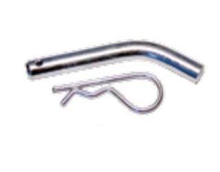 Trailer Hitch Pin Roadmaster 910034 Bent Pin, 5/8" Diameter, Fits Class III/IV Receivers, 4" Usable Length, With Pin Clip - Young Farts RV Parts