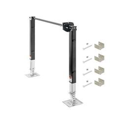 Trailer Landing Gear Bulldog 500162 Fifth Wheel Landing Gear, 4000 Pound Lift/ 8000 Pound Support Capacity, 36" Total Lift X 18" Screw Travel, 8" Length X 6" Width Footplate - Young Farts RV Parts