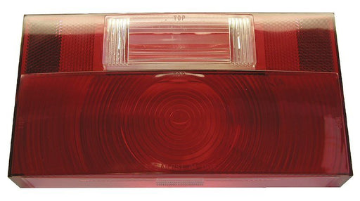Trailer Light Lens Peterson Mfg. V25914 - 25 Replacement Lens For Peterson Trailer Light Part Number 25914, Rectangular, Red, Single - Young Farts RV Parts