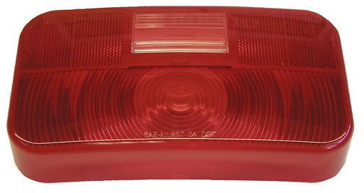 Trailer Light Lens Peterson Mfg. V25922 - 25 Replacement Lens For Peterson Trailer Light Part Number 25922, Rectangular, Red, Snap - On - Young Farts RV Parts