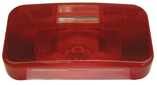 Trailer Light Lens Peterson Mfg. V25924 - 25 Replacement Lens For Peterson Trailer Light Part Number 25924, Rectangular, Red, Snap - On - Young Farts RV Parts