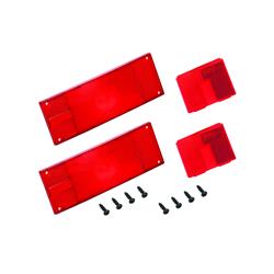 Trailer Light Lens Wesbar 403336 Replacement For Wesbar 007509 Trailer Light Kit, Red, Screw-On, Set Of 4, With Screws With offerings of both incandescent and LED lighting for vehicles and trailers, plus an extensive line of 12 Volt electrical connection - Young Farts RV Parts