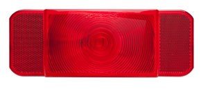 Trailer Light Optronics RVSTLB60P Stop/ Turn/ Tail Light, LED, Rectangular, 8.625" Length x 3.188" Width x 2-1/4" Depth, 12.8 Volt DC, Passenger Side, Black Base, Acrylic Lens And Plastic Housing - Young Farts RV Parts